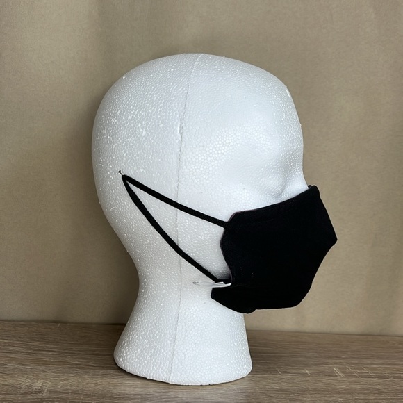 Purple bleach dyed custom 3 layer reversible face mask - Picture 10 of 13